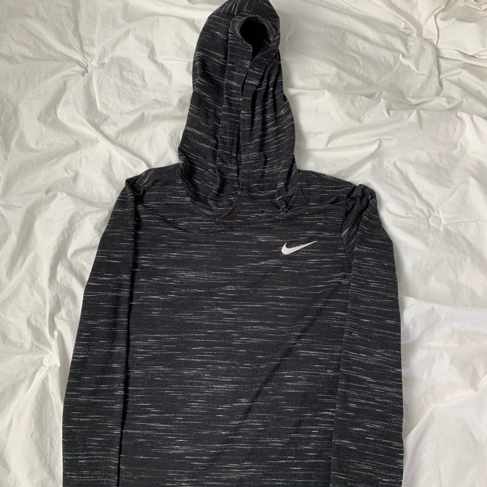 Nike Girls Hooded Long Sleeve Top